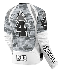 Icon White Merc Stage 3 Jacket